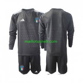 Maillot de Foot Italie Extérieur Gardien 2023 Manches Longues - Enfant